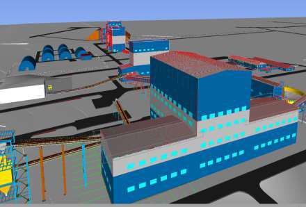 BIM design and construction support for the Shalkiya mining and processing plant