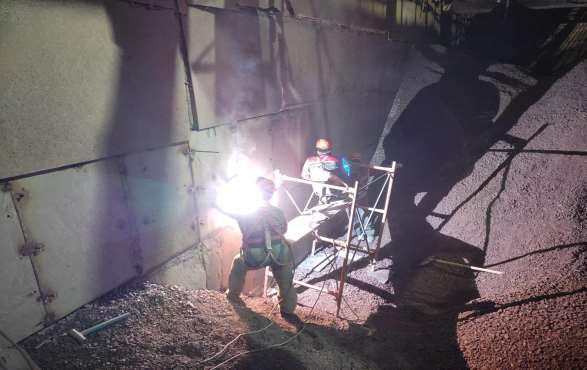 Adjustment of the project «Major repairs of the bunkers of the main building of the Zhezkazgan enrichment plants»